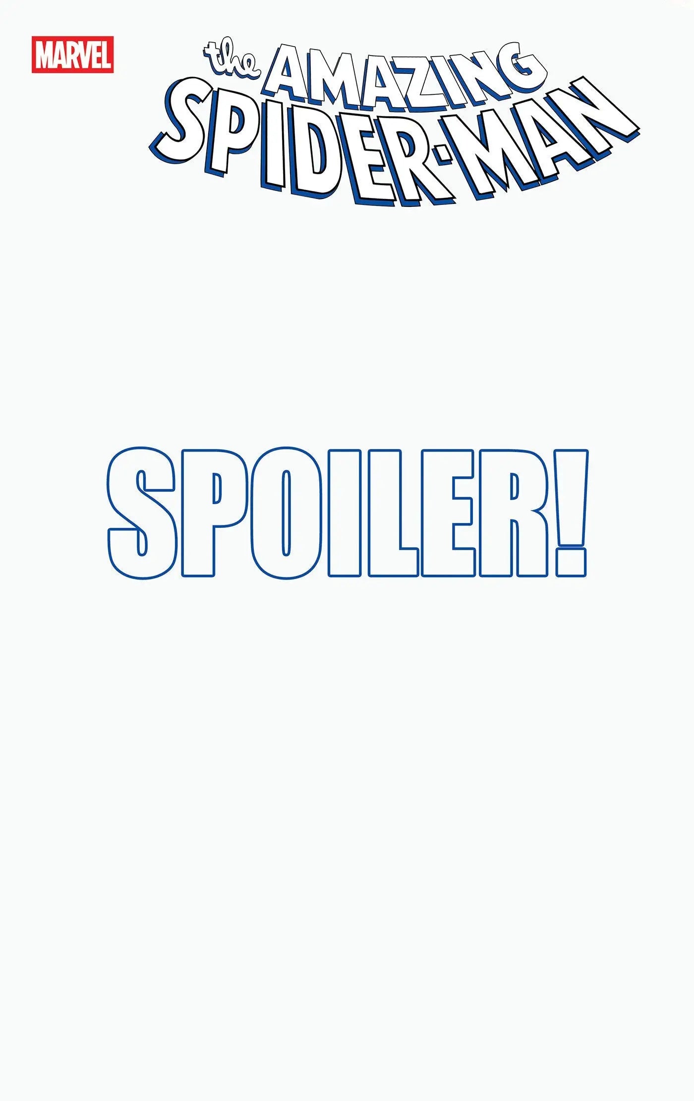 Comic book cover for Amazing Spider-Man #5 Mark Bagley Spoiler Variant featuring Mark Bagley art