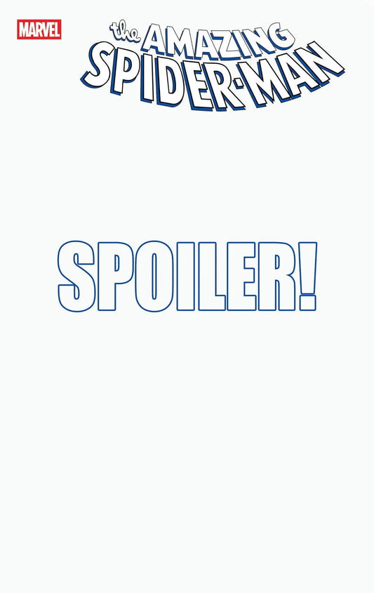 Comic book cover for Amazing Spider-Man #5 Mark Bagley Spoiler Variant featuring Mark Bagley art