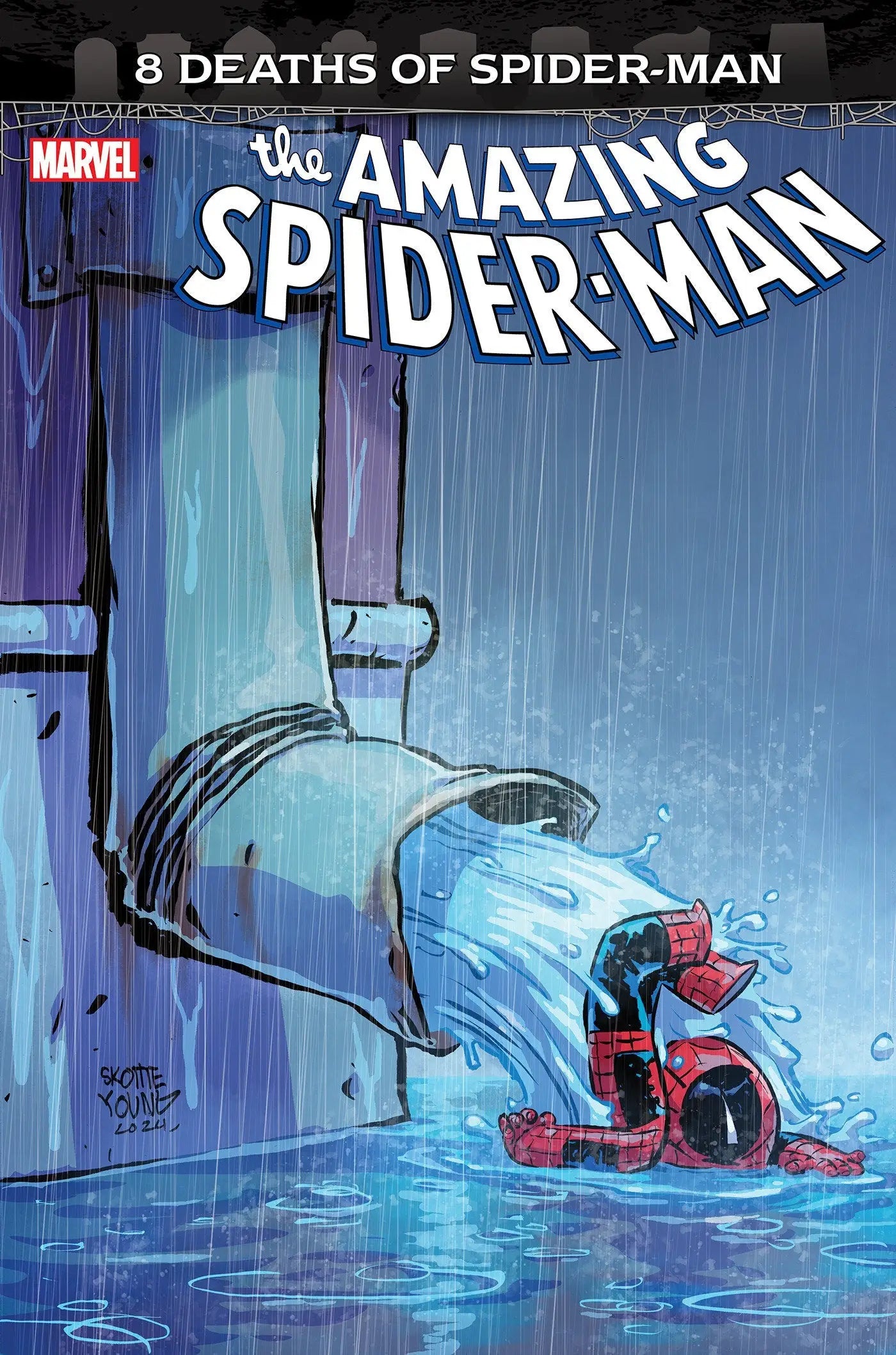 Amazing Spider-Man #66 Skottie Young 8 Deaths Of Spider-Man Variant - Comic Book