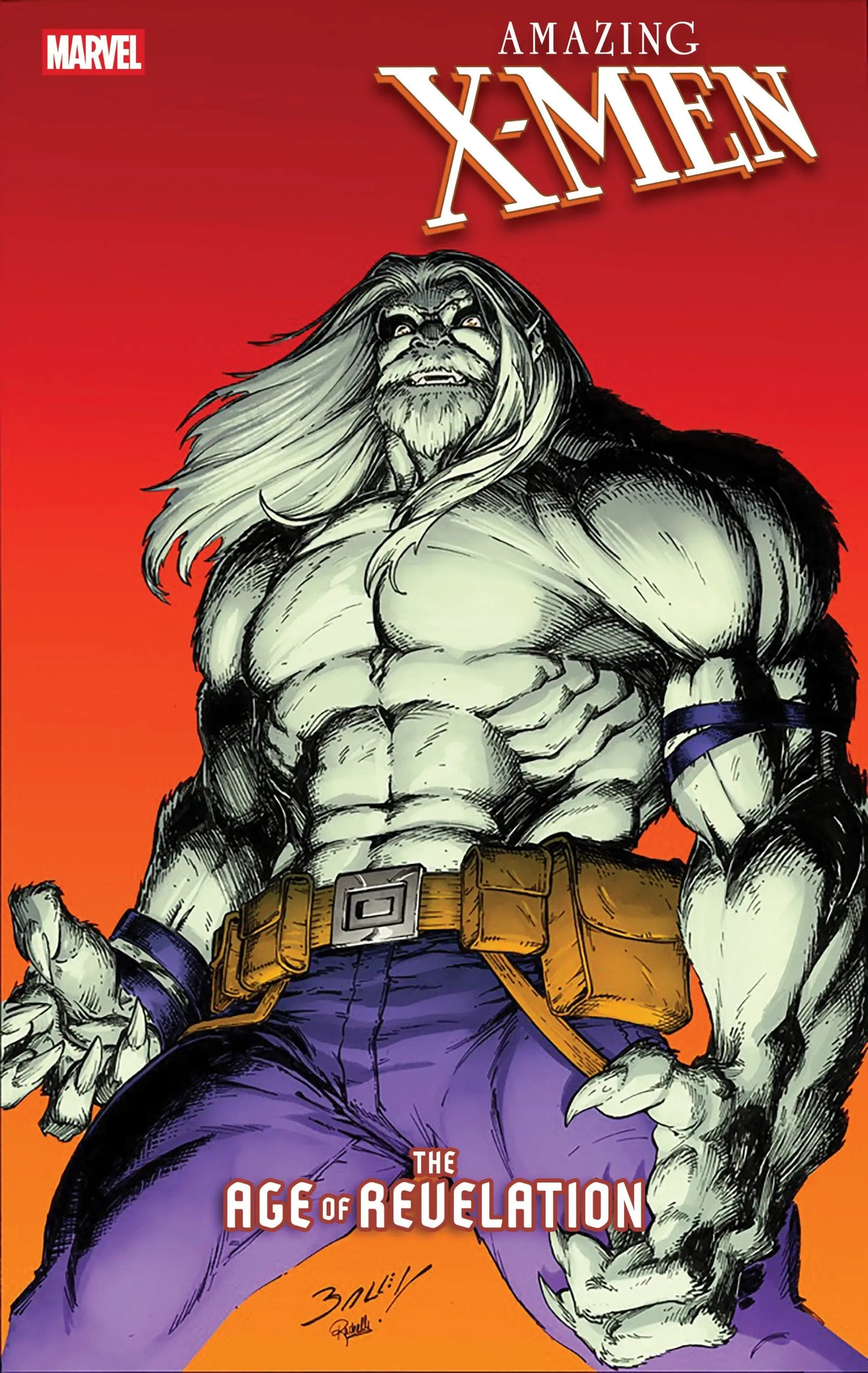 Amazing X Men #1 Mark Bagley Beast Variant [Aor] - Comic Book