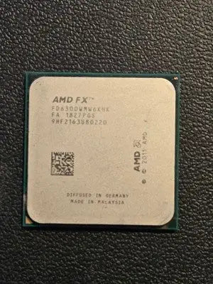 AMD FX-6300 CPU Desktop Processor FD6300 Socket AM3+ Diffused Germany Used - Other