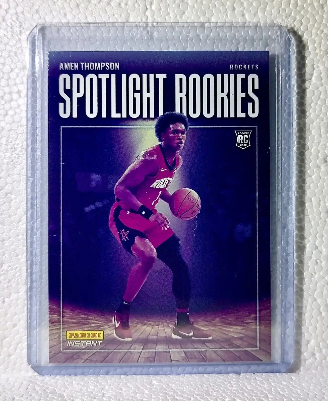 Amen Thompson 2023-24 Panini #4 NBA Spotlight Rookies Basketball Card 1/209 - Basketball Card Single