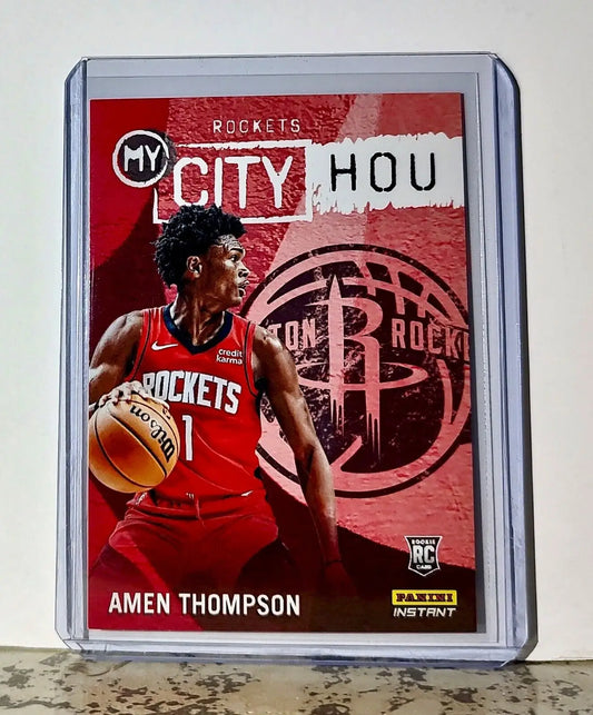 Amen Thompson 2023-24 Panini NBA #25 MyCity Basketball Card Rockets 1/543 - Basketball Card Single