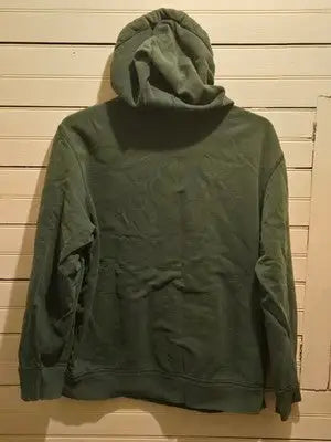 American Eagle Hoodie Mens XLT Green Vintage Pullover Eagle Graphic Fleece - Apparel