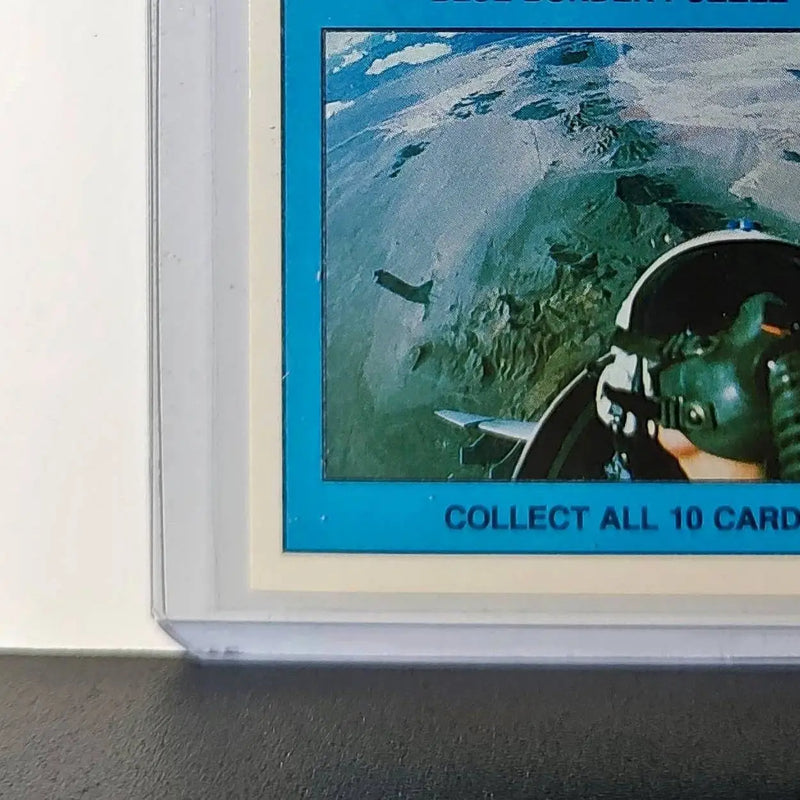 American Flag 1991 Topps Desert Storm #1 Sticker Card