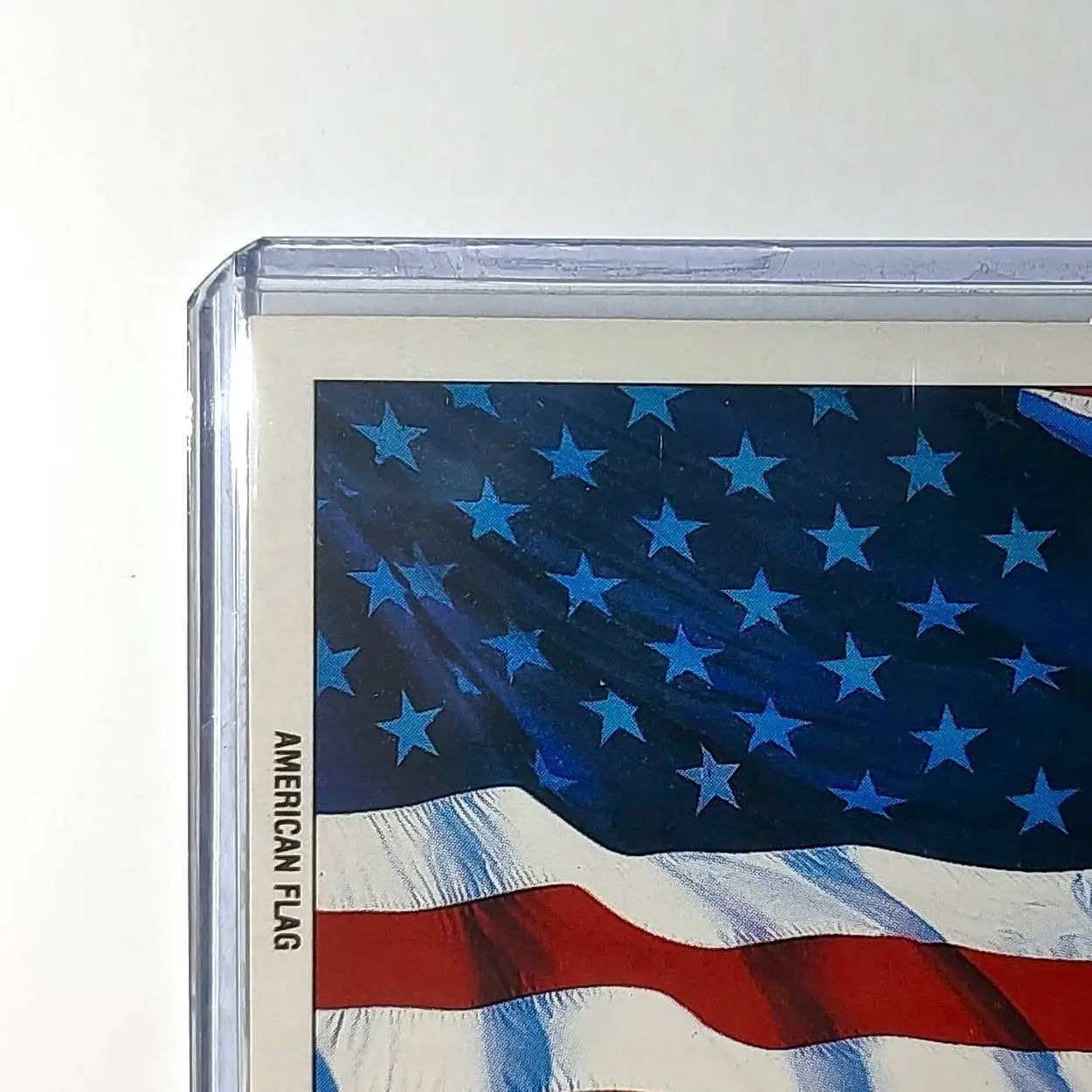 American Flag 1991 Topps Desert Storm #22 Sticker Card - Non-Sports Card Single