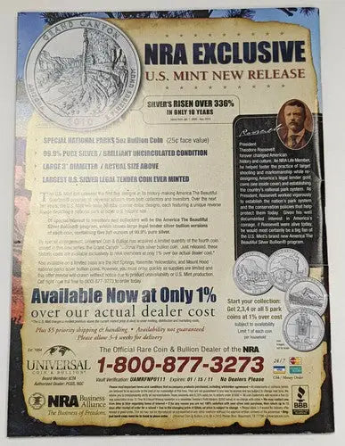 American Rifleman Magazine Guns Gold Personal Security - January 2011 - Other
