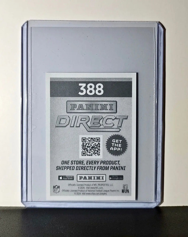 Amon-Ra St. Brown 2024 Panini NFL Sticker #388 Foil Detroit Lions