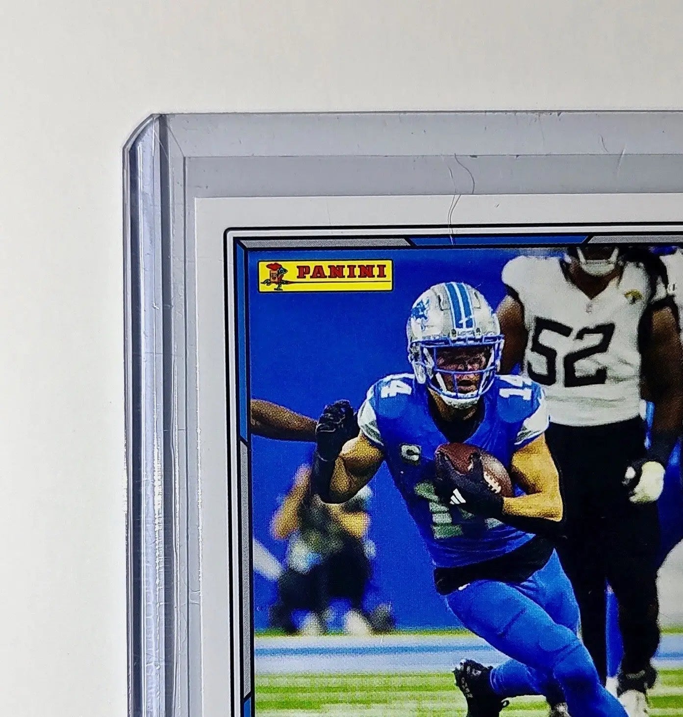 Amon-Ra St. Brown 2025 Panini NFL #33 Sticker Card Detroit Lions