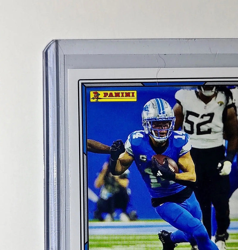 Amon-Ra St. Brown 2025 Panini NFL #33 Sticker Card Detroit Lions