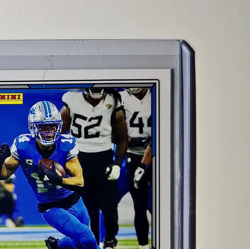 Amon-Ra St. Brown 2025 Panini NFL #33 Sticker Card Detroit Lions