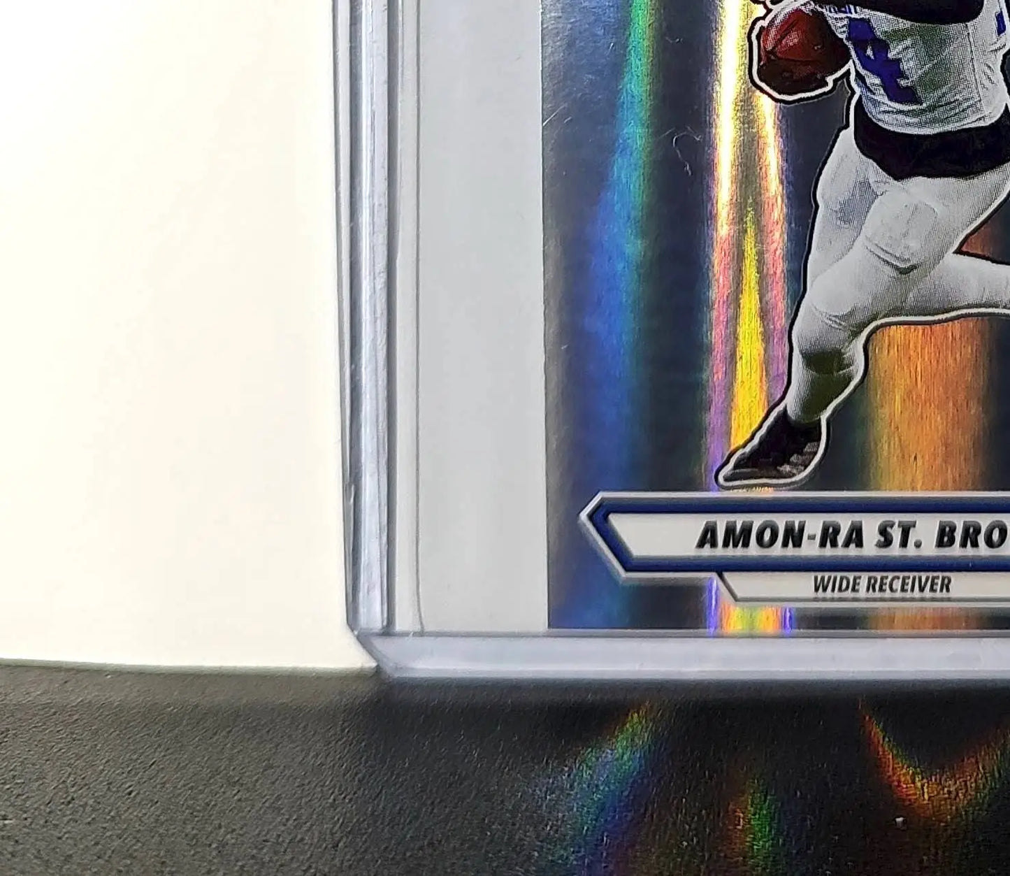 Amon-Ra St. Brown 2025 Panini NFL #375 Foil Sticker Detroit Lions - Football Card Single