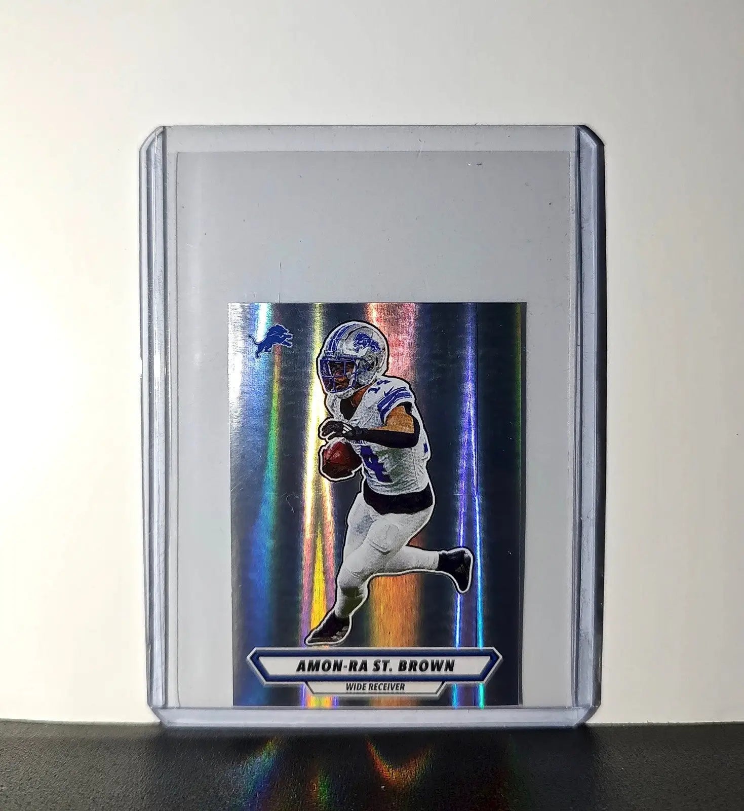 Amon-Ra St. Brown 2025 Panini NFL #375 Foil Sticker Detroit Lions - Football Card Single