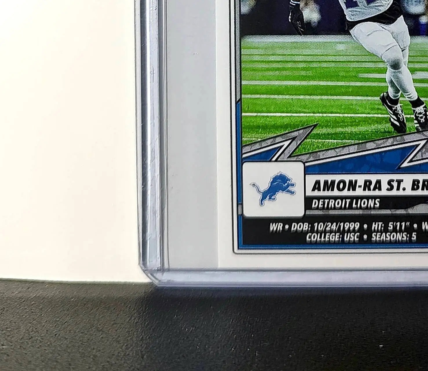 Amon-Ra St. Brown 2025 Panini NFL #380 Sticker Detroit Lions - Football Card Single