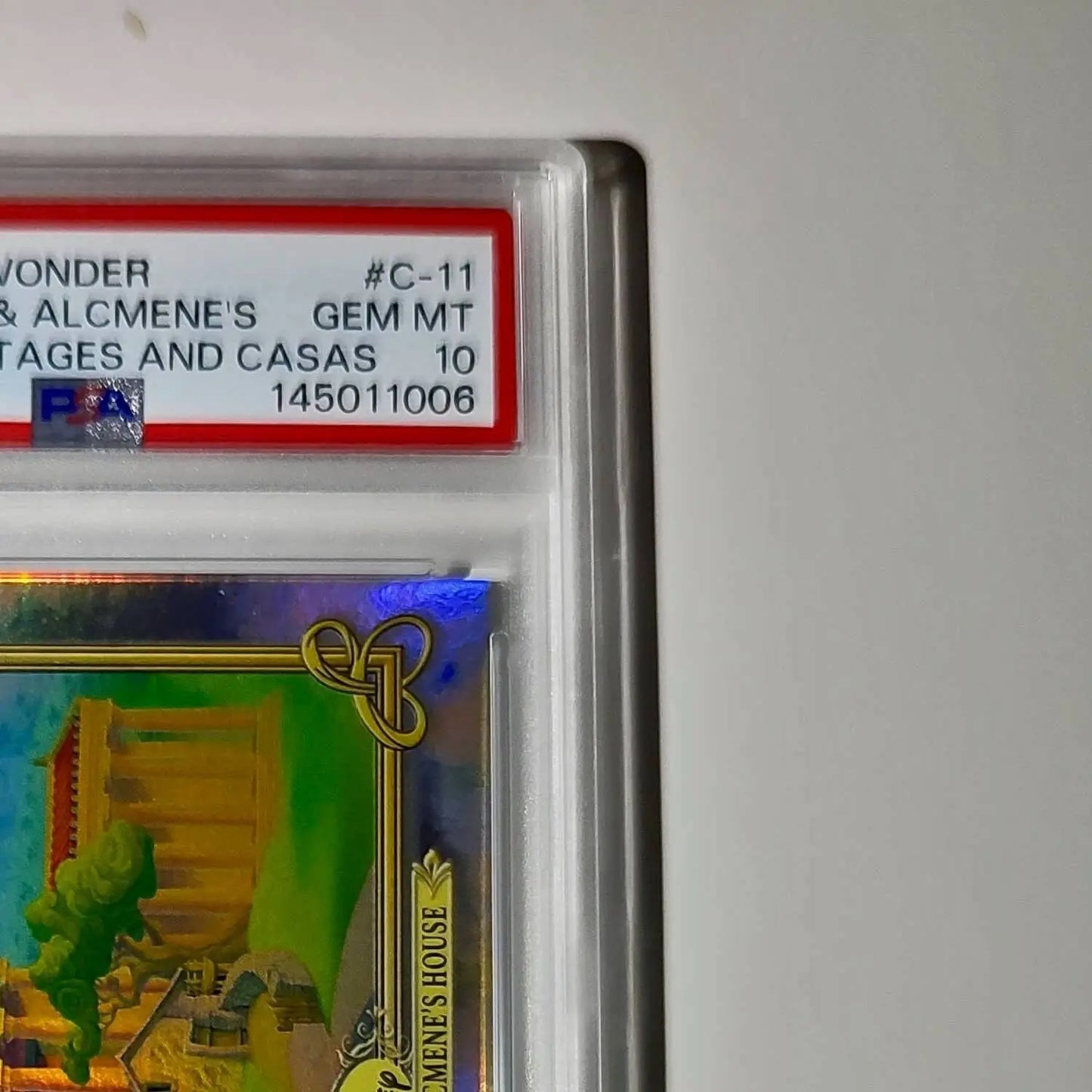 Amphitryon and Alcmene’s House 2025 Topps Disney #C-11 Card Hercules PSA 10 - Non-Sports Card Single
