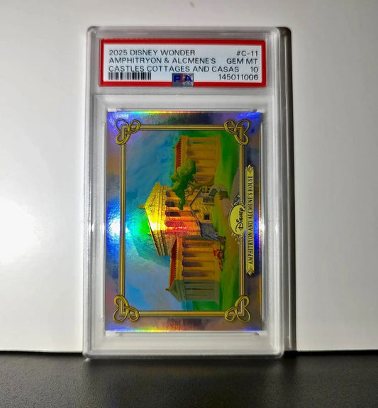 Amphitryon and Alcmene’s House 2025 Topps Disney #C-11 Card Hercules PSA 10 - Non-Sports Card Single