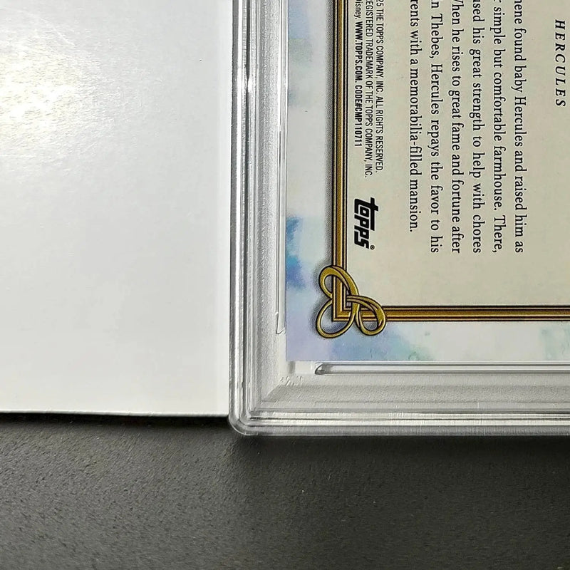 Amphitryon and Alcmene’s House 2025 Topps Disney #C-11 Card Hercules PSA 10 - Non-Sports Card Single