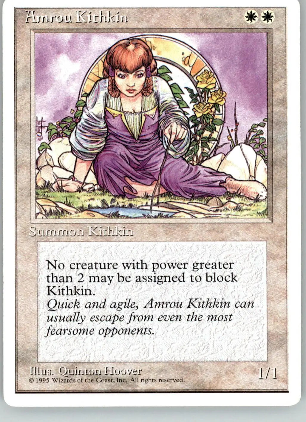 Amrou Kithkin - Fourth Edition ALTERNATE - NM Magic: The Gathering