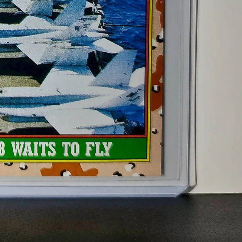 An F/A-18 Waits to Fly 1991 Topps Desert Storm #29 Card - Non-Sports Card Single