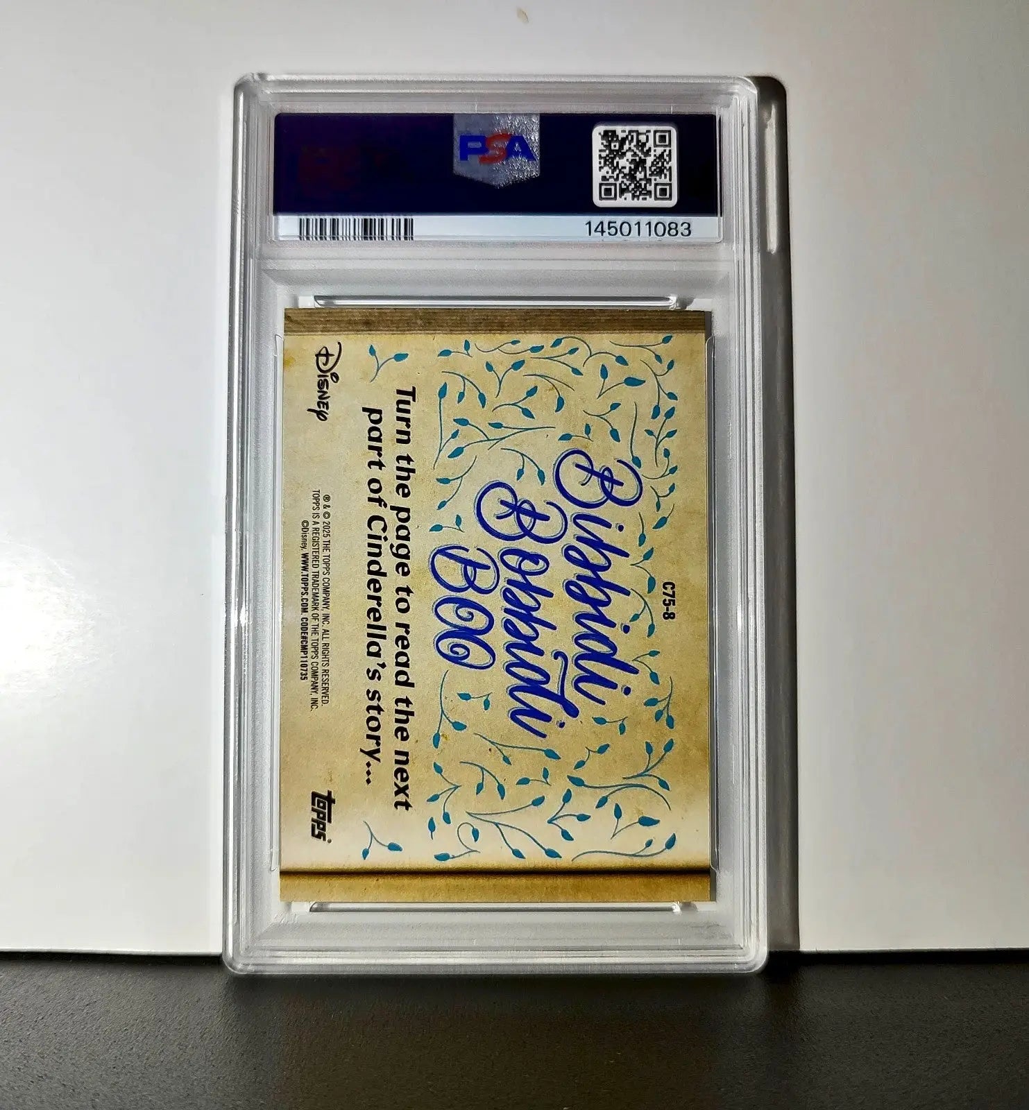An urgent message from his imperial majesty 2025 Topps Disney #C75-8 PSA 9 - Non-Sports Card Single