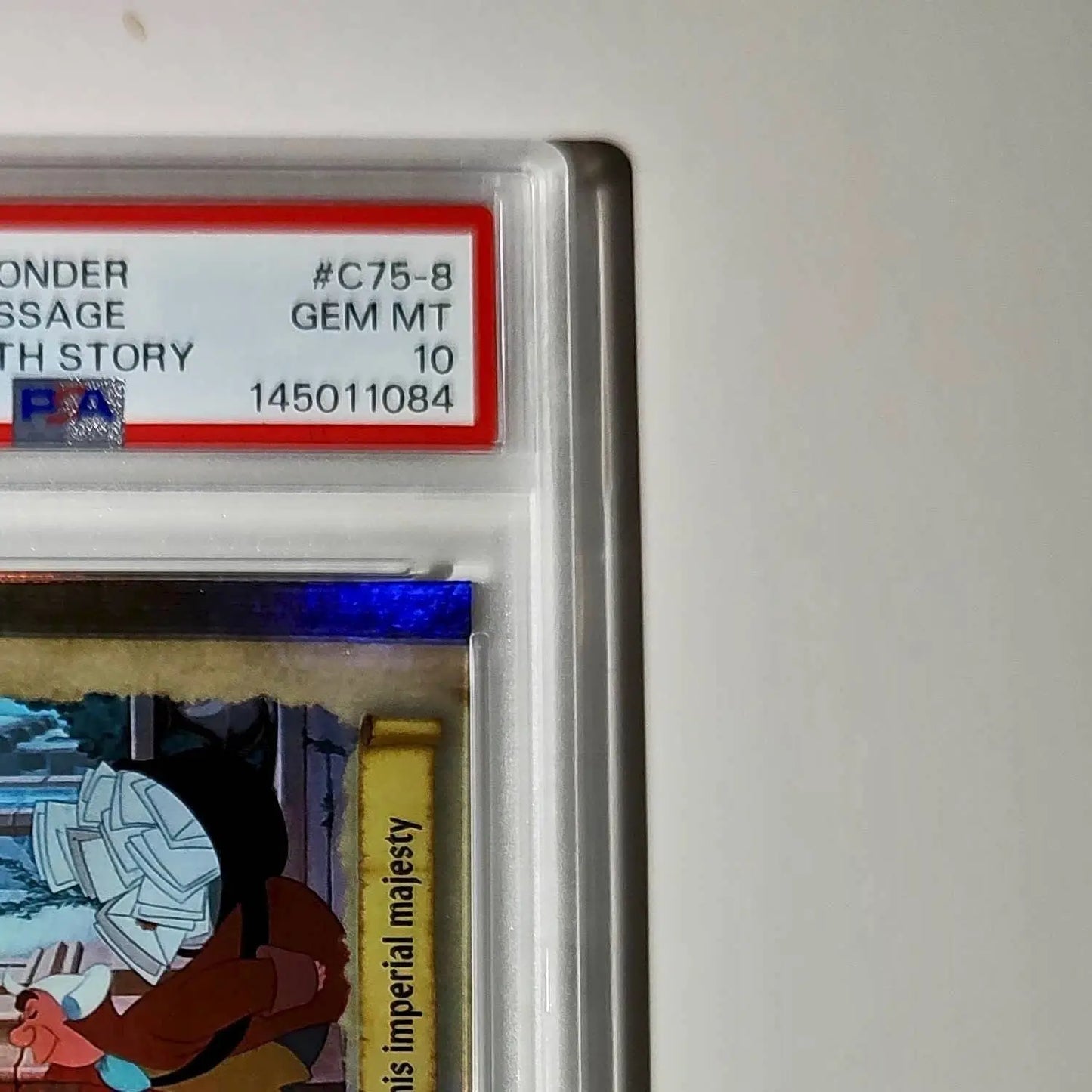 An urgent message from his imperial majesty 2025 Topps Disney #C75-8 PSA 10 - Non-Sports Card Single