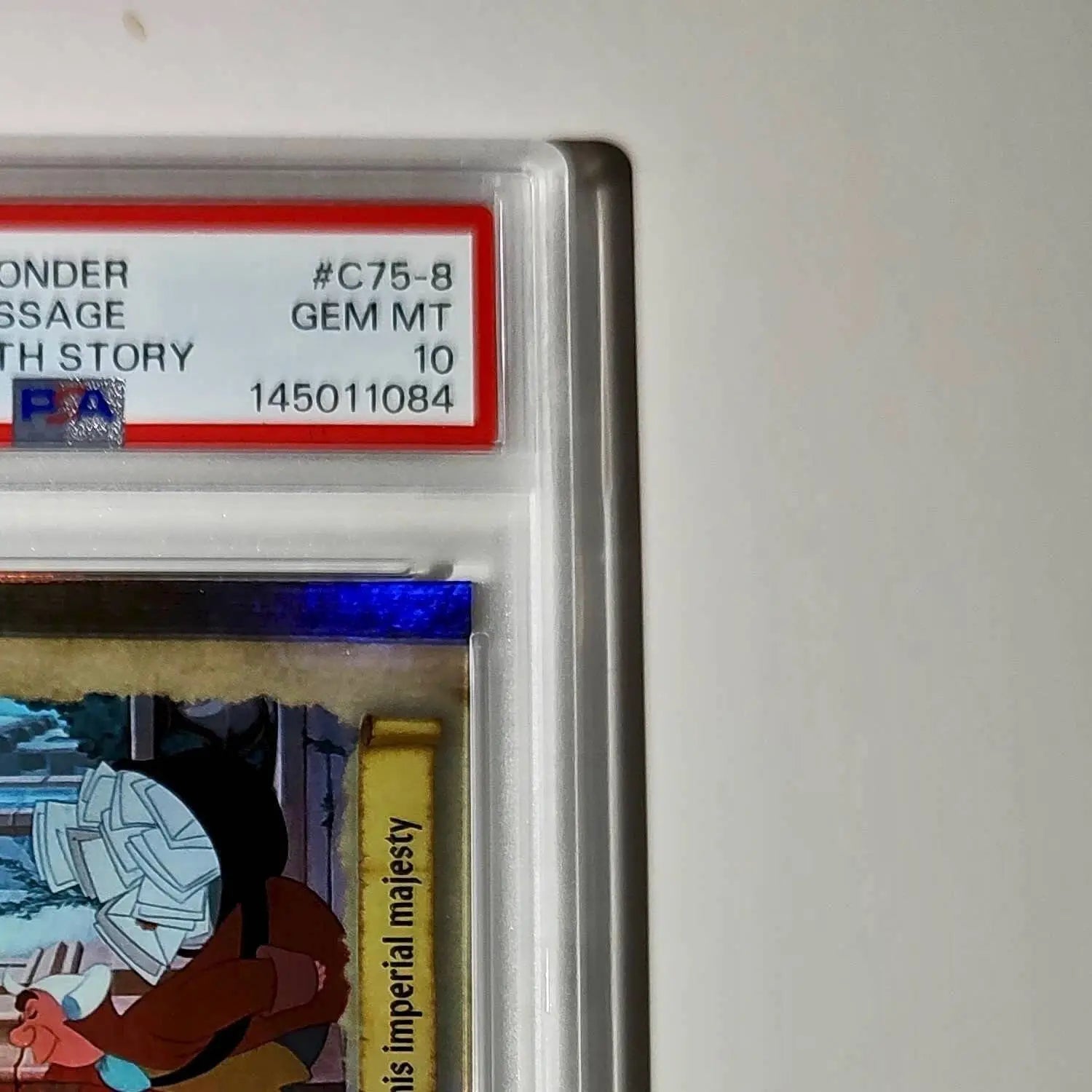 An urgent message from his imperial majesty 2025 Topps Disney #C75-8 PSA 10 - Non-Sports Card Single