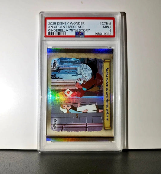 An urgent message from his imperial majesty 2025 Topps Disney #C75-8 PSA 9 - Non-Sports Card Single