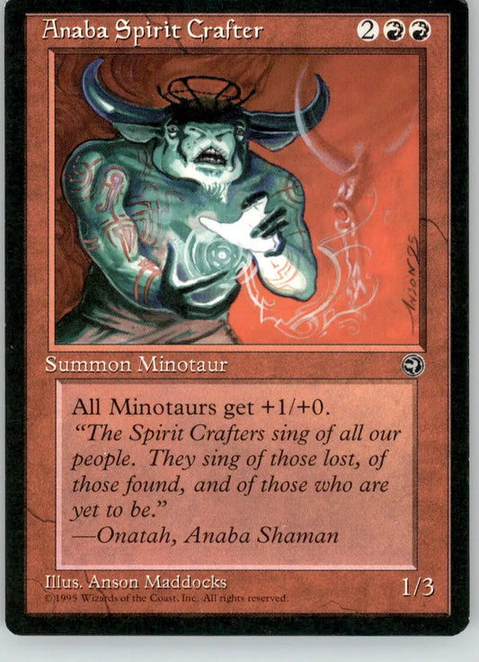Anaba Spirit Crafter - Homelands - MP Magic: The Gathering - Magic Card Single