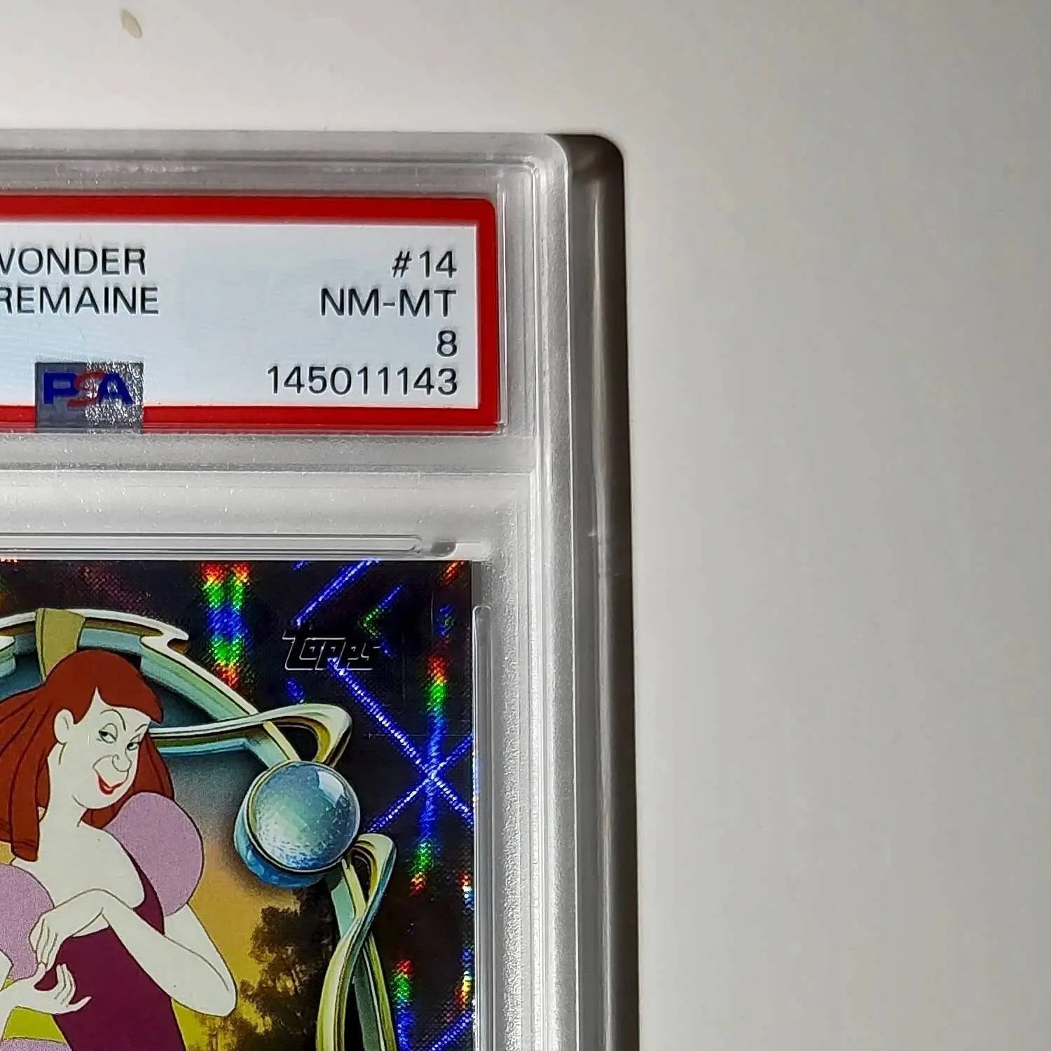 Anastasia Tremaine 2025 Topps Disney #14 Winter Variant Card Cinderella PSA 8 - Non-Sports Card Single