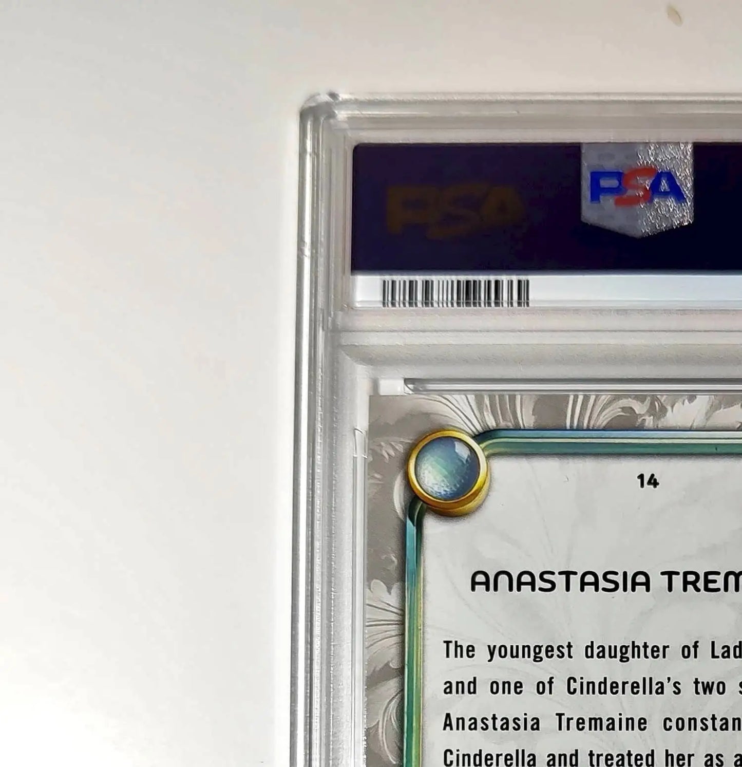 Anastasia Tremaine 2025 Topps Disney #14 Winter Variant Card Cinderella PSA 8 - Non-Sports Card Single