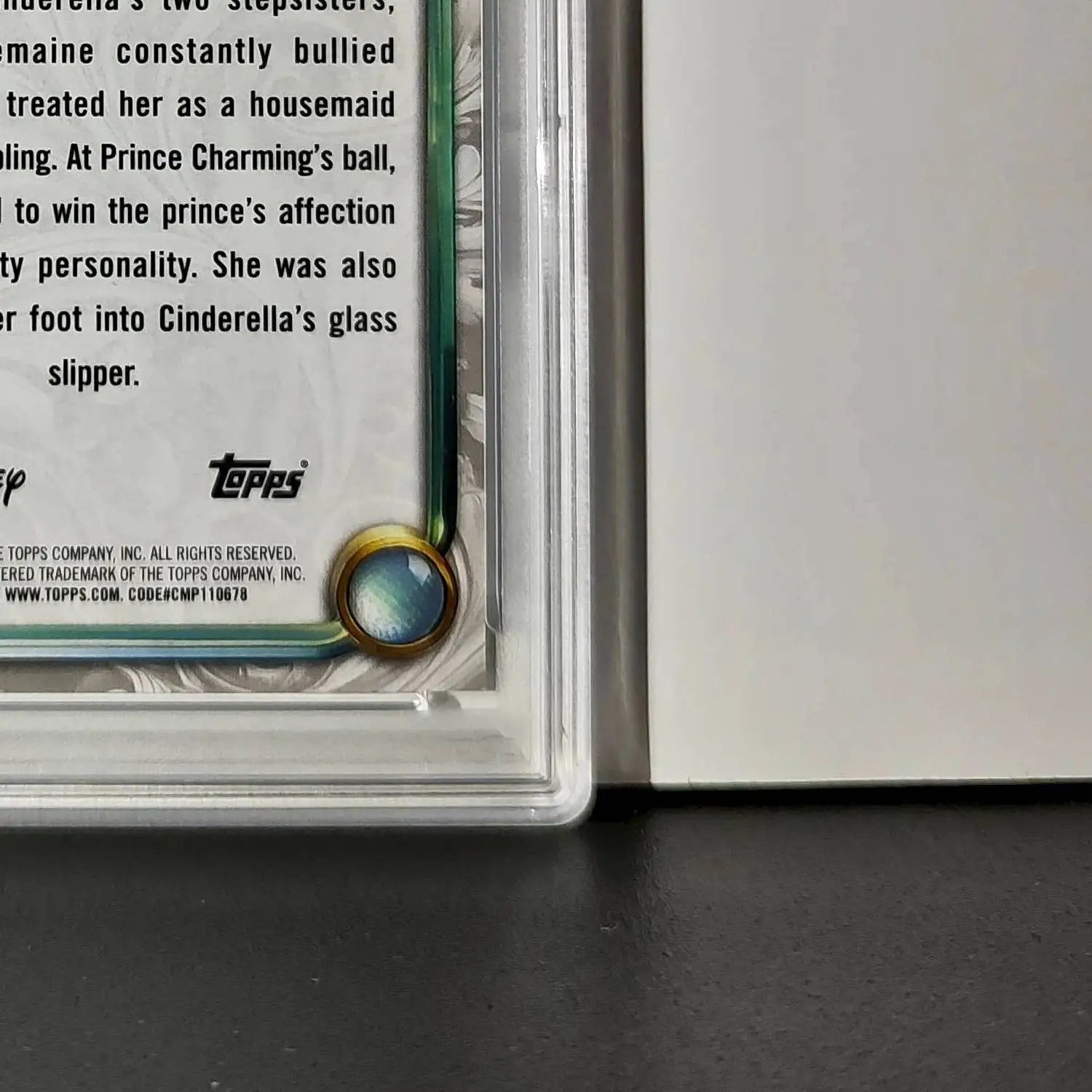Anastasia Tremaine 2025 Topps Disney #14 Winter Variant Card Cinderella PSA 8 - Non-Sports Card Single