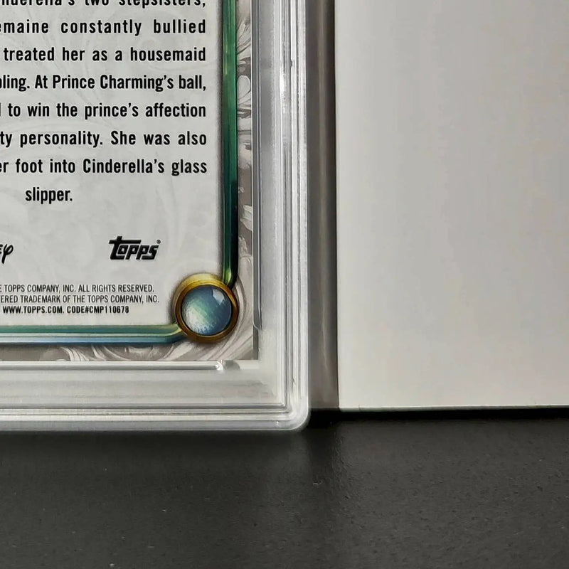 Anastasia Tremaine 2025 Topps Disney #14 Winter Variant Card Cinderella PSA 8 - Non-Sports Card Single