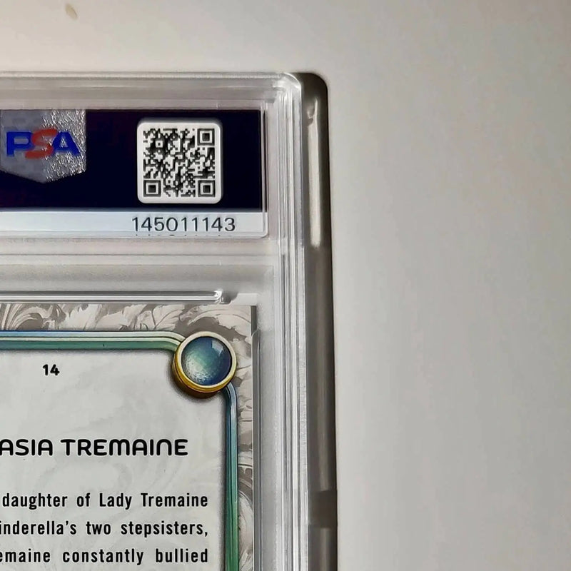 Anastasia Tremaine 2025 Topps Disney #14 Winter Variant Card Cinderella PSA 8 - Non-Sports Card Single