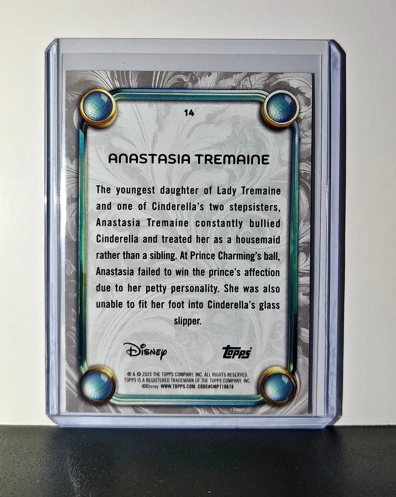 Anastasia Tremaine 2025 Topps Disney Wonder #14 Card Cinderella