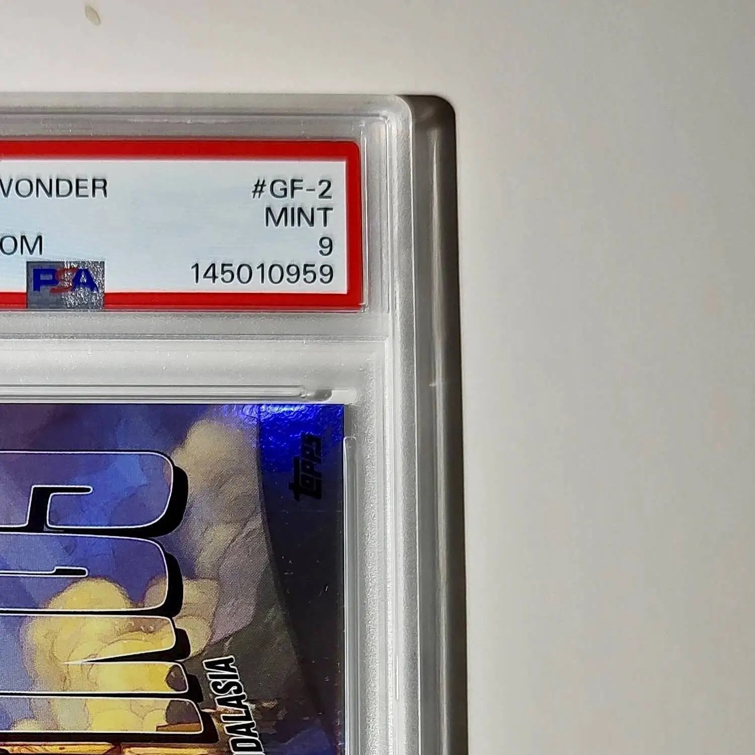 Andalasia 2025 Topps Disney Wonder #GF-2 Greetings From Card Enchanted PSA 9 - Non-Sports Card Single