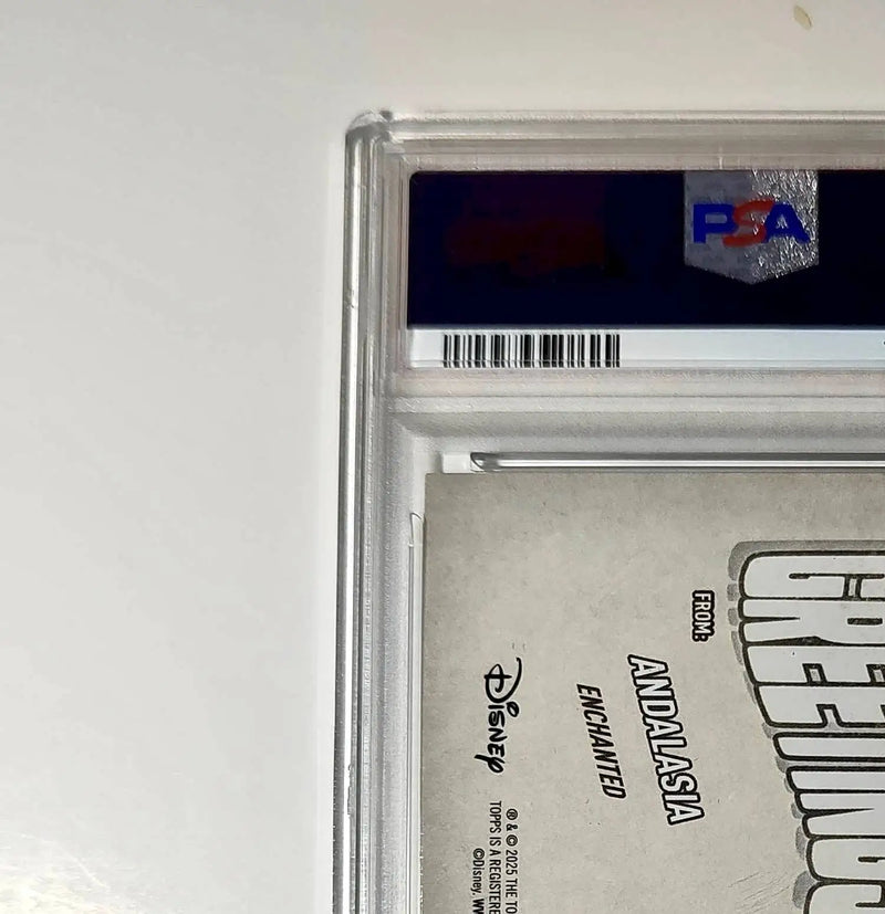 Andalasia 2025 Topps Disney Wonder #GF-2 Greetings From Card Enchanted PSA 9 - Non-Sports Card Single