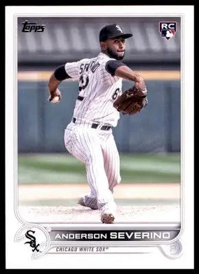 Anderson Severino Rookie 2022 Topps Update #US265 Chicago White Sox - Baseball Card Single