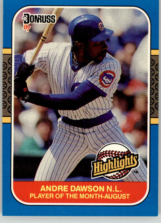 Andre Dawson - 1987 Donruss Highlights - #31 - Baseball - Baseball Card Single