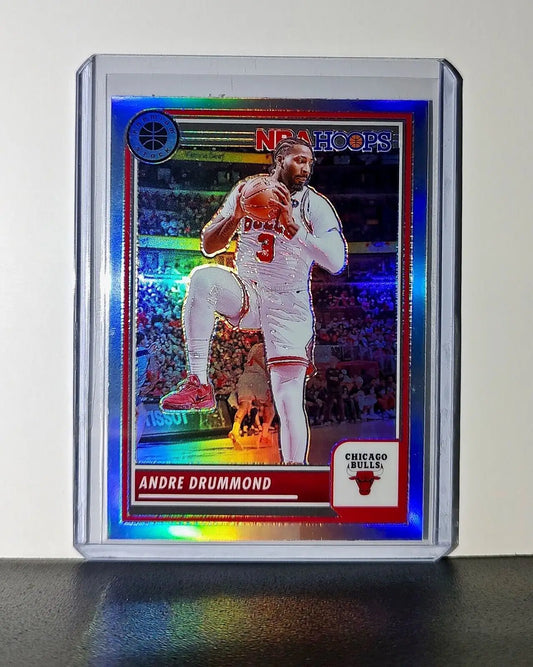 Andre Drummond 2023-24 Panini Premium Stock NBA Hoops #33 Prizm Refractor Bulls - Basketball Card Single