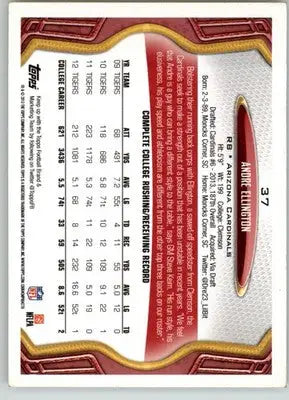 Andre Ellington - 2013 Topps - #37 - RC Football - Football Card Single
