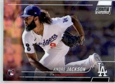 Andre Jackson - 2022 Stadium Club Chrome - #144 - RC Baseball - Baseball Card Single
