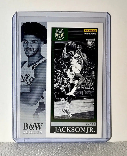 Andre Jackson Jr. 2023-24 Panini NBA #20 Black and White Rookies Card 1/326 - Basketball Card Single