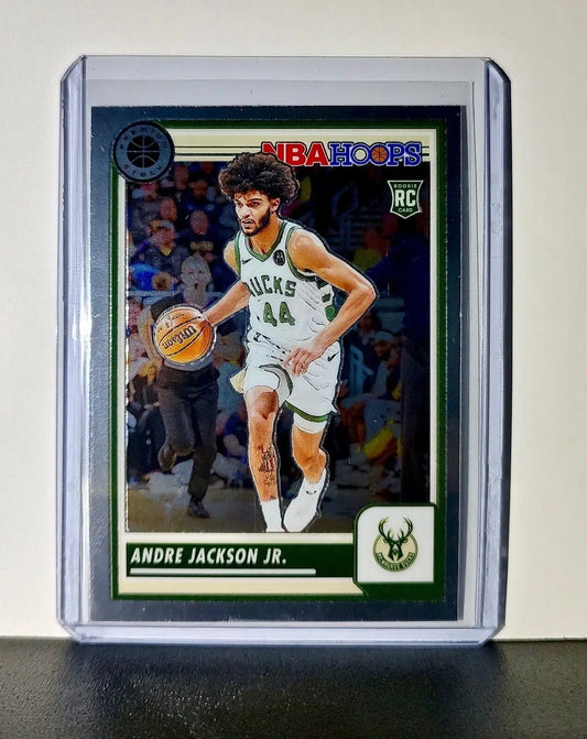 Andre Jackson Jr. 2023-24 Panini Premium Stock NBA Hoops #67 Rookie Card Bucks - Basketball Card Single