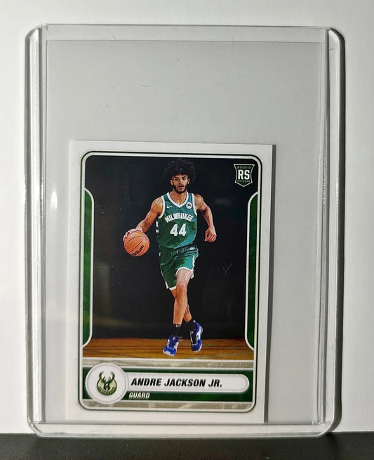 Andre Jackson Jr. Rookie 2023-24 Panini NBA #228 Sticker Milwaukee Bucks - Basketball Card Single