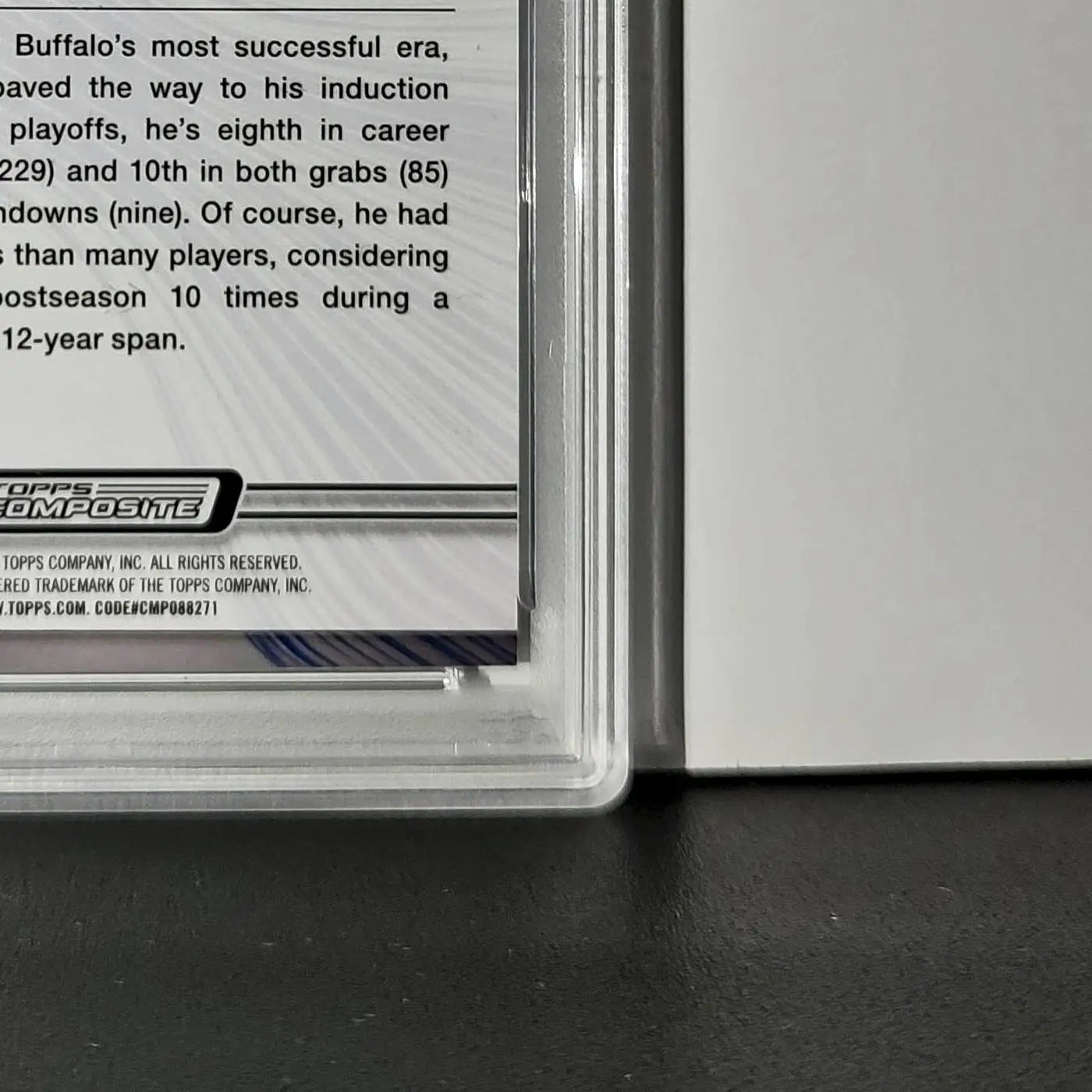 Andre Reed 2023 Topps Resurgence 199/225 #51 Navy Surge PSA 9 Mint