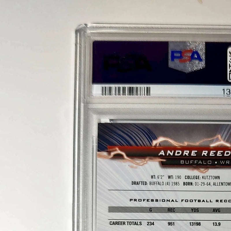 Andre Reed 2023 Topps Resurgence 199/225 #51 Navy Surge PSA 9 Mint