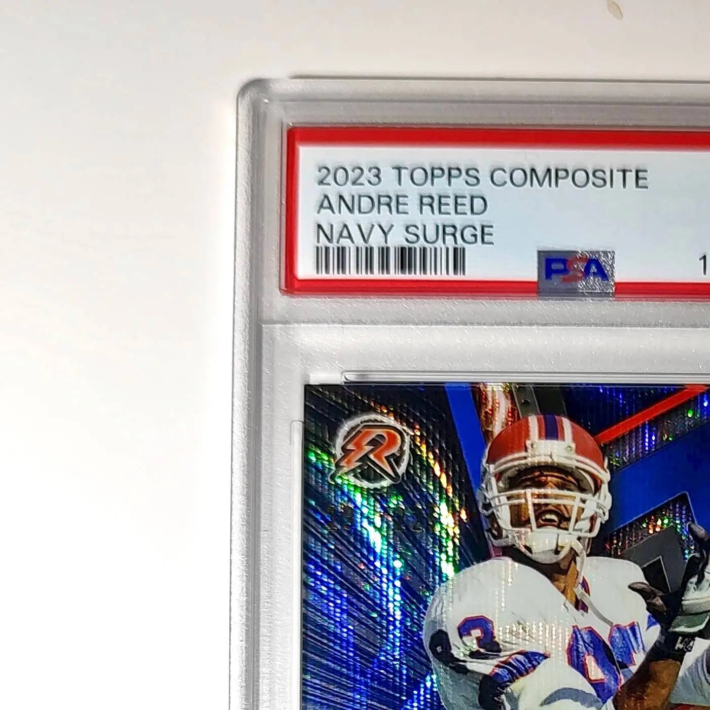 Andre Reed 2023 Topps Resurgence 199/225 #51 Navy Surge PSA 9 Mint