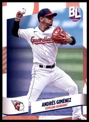 Andrés Giménez 2024 Topps Big League #7 Cleveland Guardians - Baseball Card Single