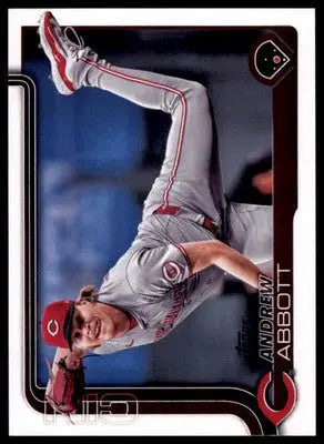Andrew Abbott 2025 Topps #140 Cincinnati Reds - Baseball Card Single
