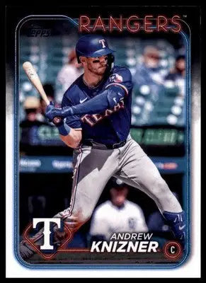 Andrew Knizner 2024 Topps Update #US89 Texas Rangers - Baseball Card Single